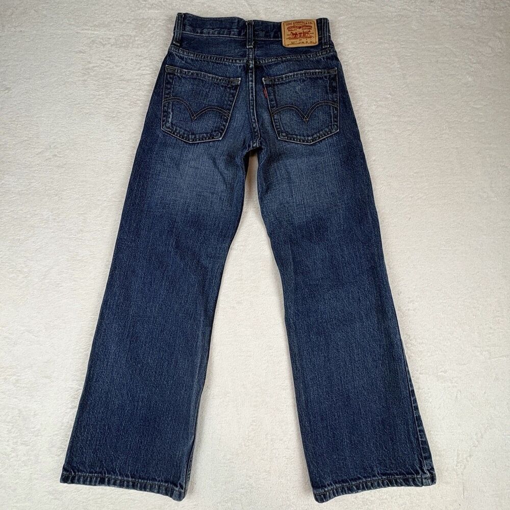 Vintage 527 Jeans Boys 12 Med Wash Actual 25x26 Boot Cut Western Cowboy Rodeo